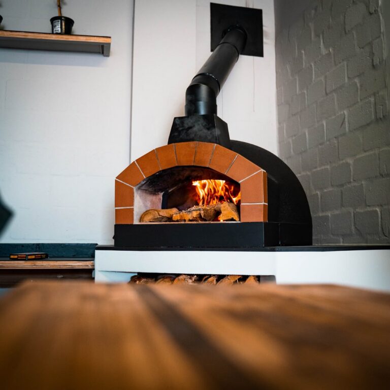Eco Pizza Ovens Mezzano wood-fired pizza oven installation
