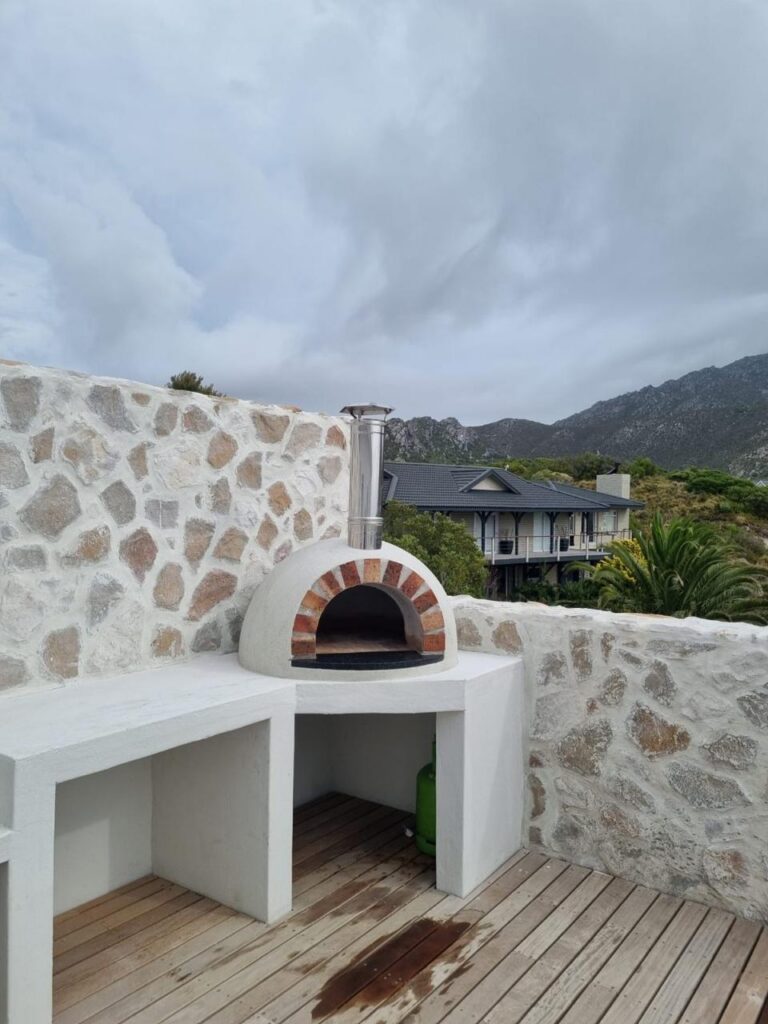 Eco Pizza Ovens Piccola wood-fired pizza oven installation