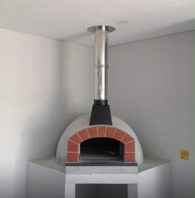 Eco Pizza Ovens Mezzano wood-fired pizza oven installation
