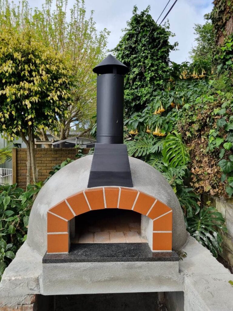 Eco Pizza Ovens Mezzano wood-fired pizza oven installation