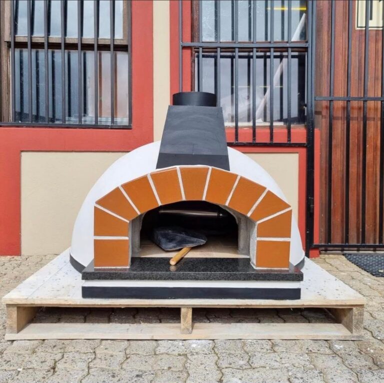 Eco Pizza Ovens Mezzano wood-fired pizza oven installation